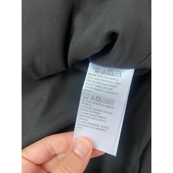 EUC Susan Graver 24W Black Floral Blazer Jacket Size One Button Church Workwear - Picture 6 of 13